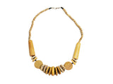 DC1 AFRICAN ETHNIC TRIBAL WOODEN NECKLACE AZP
