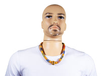 DC1 AFRICAN ETHNIC TRIBAL BEADED NECKLACE ELX