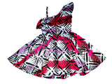 DC1 AFRICAN ETHNIC TRIBAL ''TIE AND DYE'' GIRL DRESS FAY
