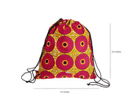DC1 AFRICAN ETHNIC TRIBAL FABRIC BACKPACK GYS