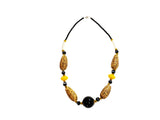 DC1 AFRICAN ETHNIC TRIBAL BEADED NECKLACE IMU
