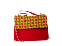 DC1 AFRICAN ETHNIC TRIBAL FABRIC WOMEN HANDBAG NBD