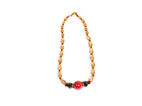 DC1 AFRICAN ETHNIC TRIBAL BEADED NECKLACE QZO