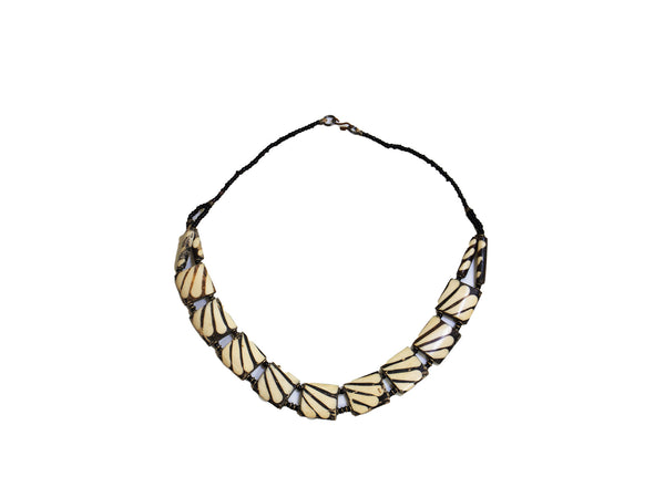 DC1 AFRICAN ETHNIC TRIBAL BONE NECKLACE RXM