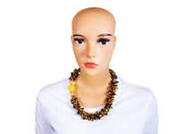DC1 AFRICAN ETHNIC TRIBAL BEADED NECKLACE UYX