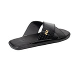 DC1 AFRICAN ETHNIC TRIBAL LEATHER MEN SLIPPERS WTJ