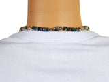 DC1 AFRICAN ETHNIC TRIBAL BEADED NECKLACE XCR