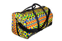 DC1 AFRICAN ETHNIC TRIBAL FABRIC TRAVELLING BAG ZBZ