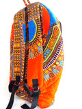 DC1 African Ethnic Tribal large African Print Backpack for Boys and Girls   LTP